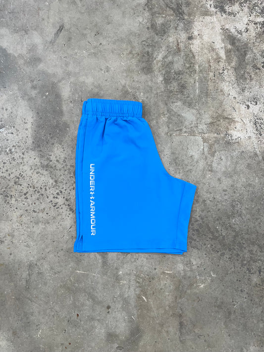 Under Armour Wordmark Short - Blue Atlantis