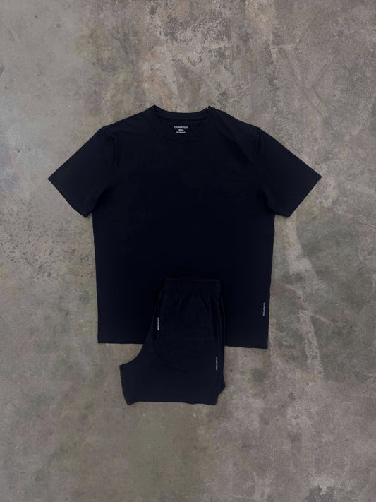 Condition Aero Black Set - T Shirt / Short