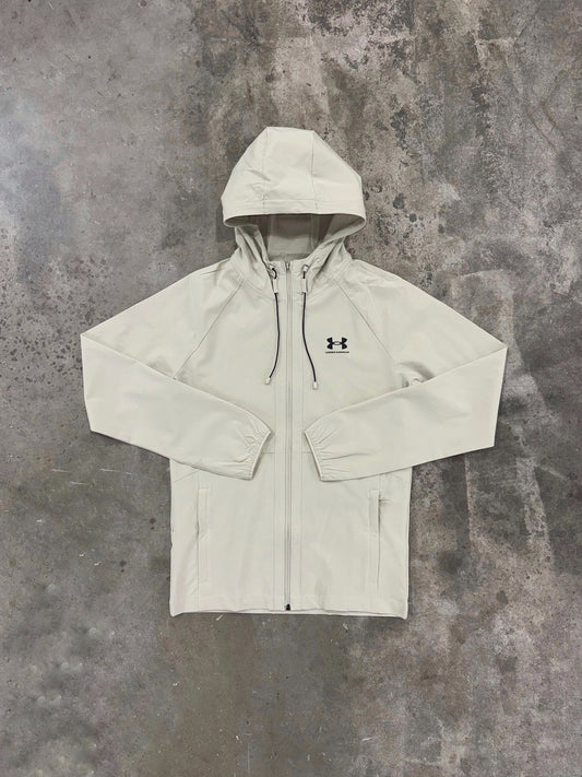 Under Armour Stretch Woven Vibe Jacket - Stone