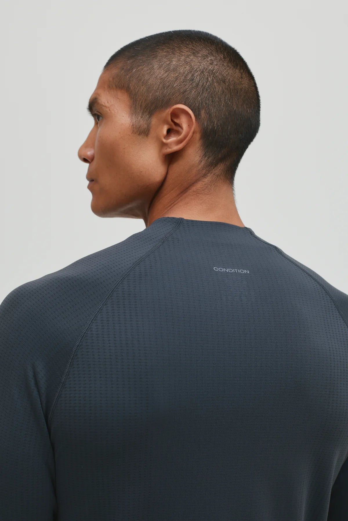Condition Core Seamless Quarter Zip - Graphite