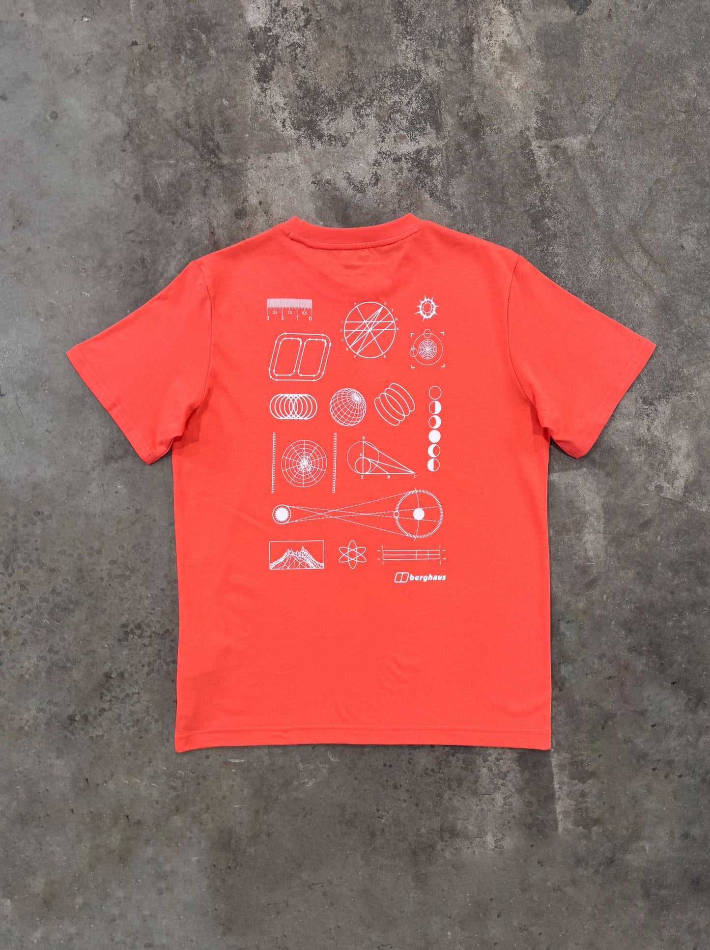 Berghaus Geo-Mountaintry T Shirt - Orange