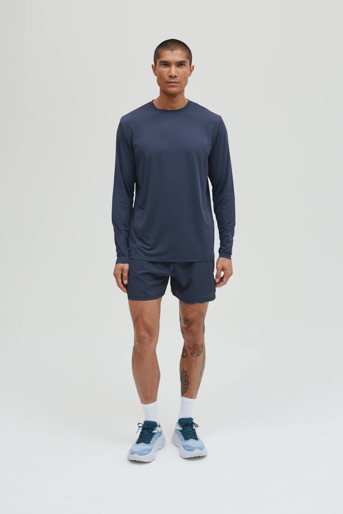 Condition Aero Midnight Long Sleeve Set - T Shirt / Short