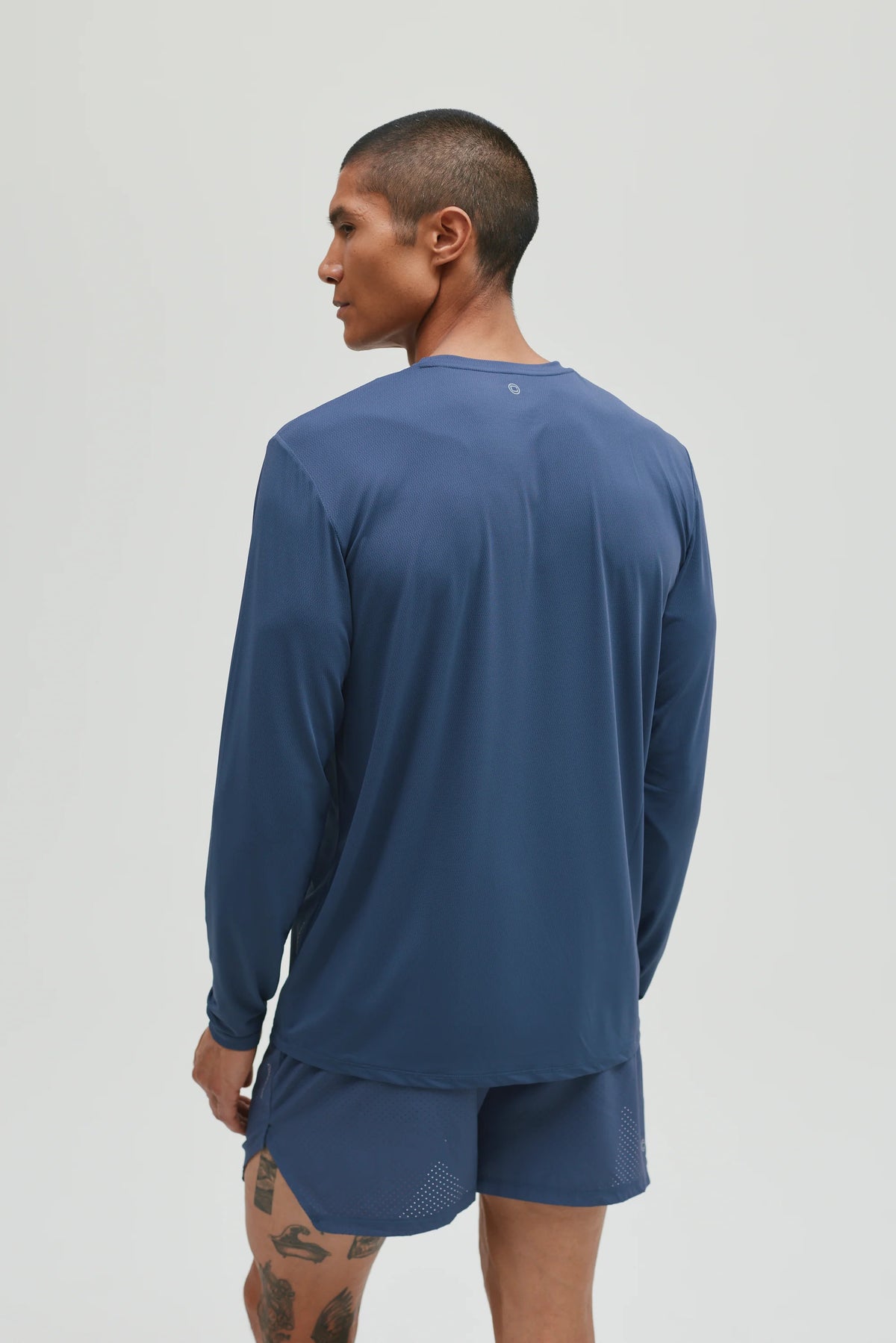 Condition Aero Long Sleeve T Shirt - Steel Blue from DripModa