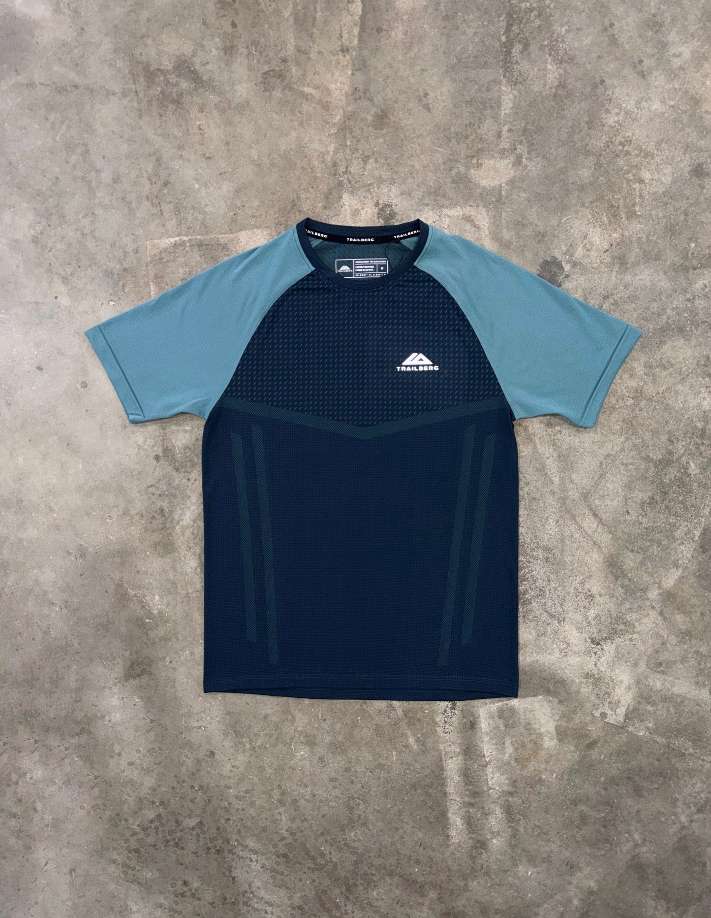 Trailberg Rapid Dash Seamless T Shirt - Storm / Breeze