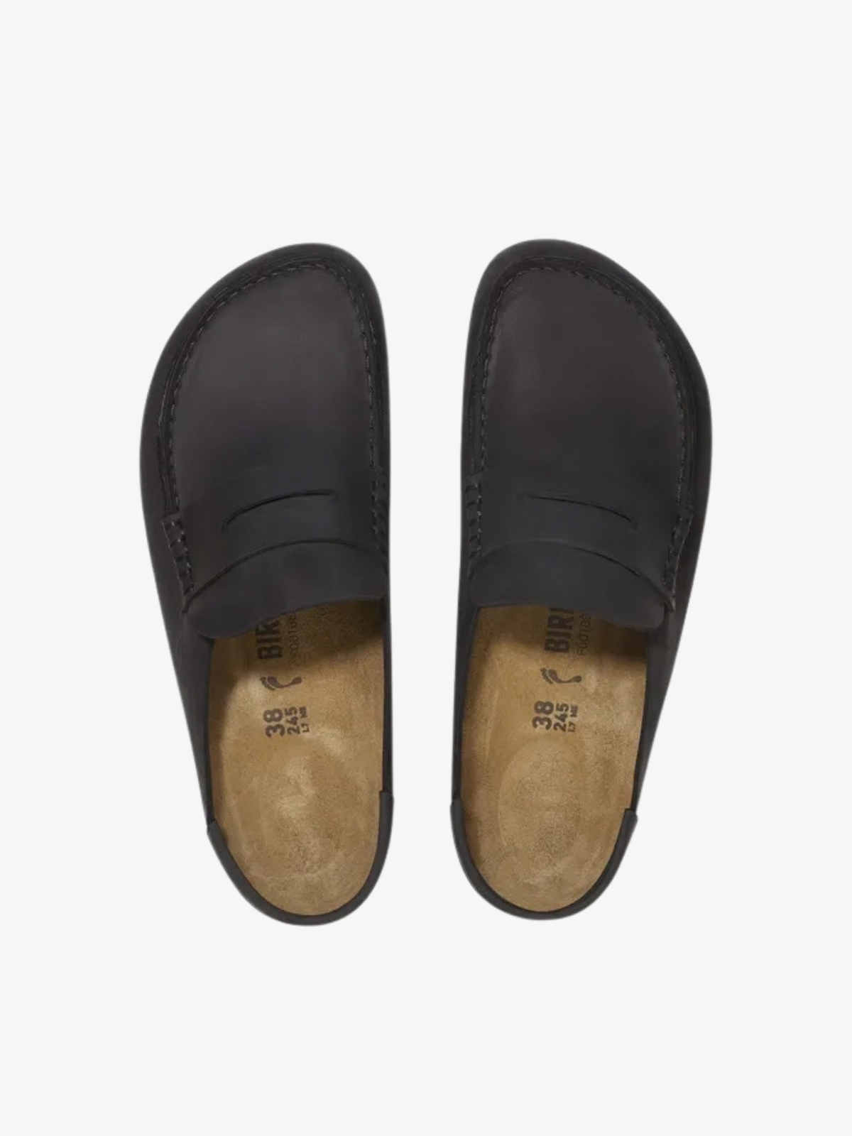 Birkenstock Naples Wrapped Oiled Leather - Black from DripModa