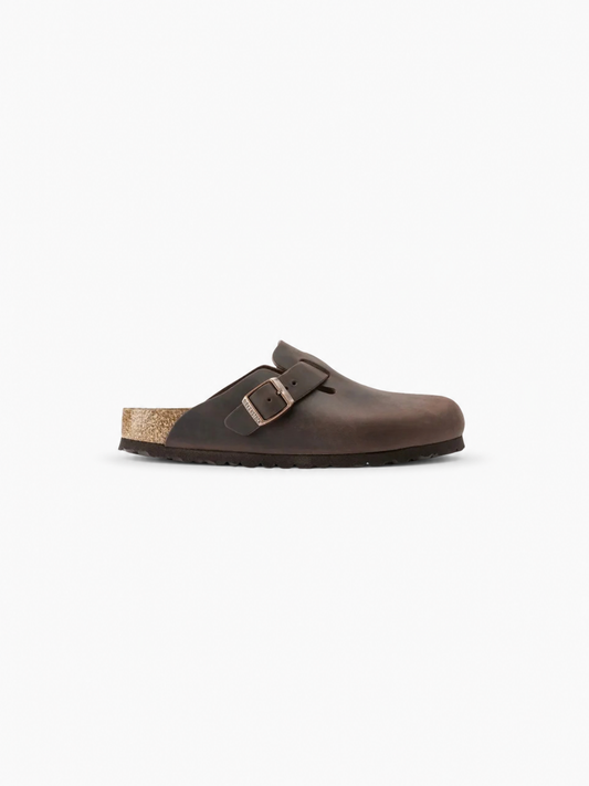 Birkenstock Boston Oiled Leather - Habana from DripModa