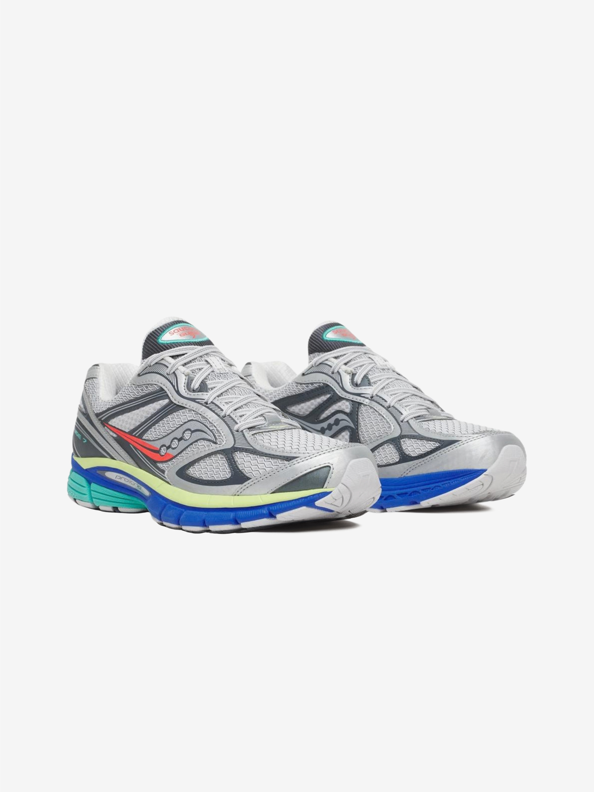 Saucony Guide 7 Trainer - Silver / Multi from DripModa