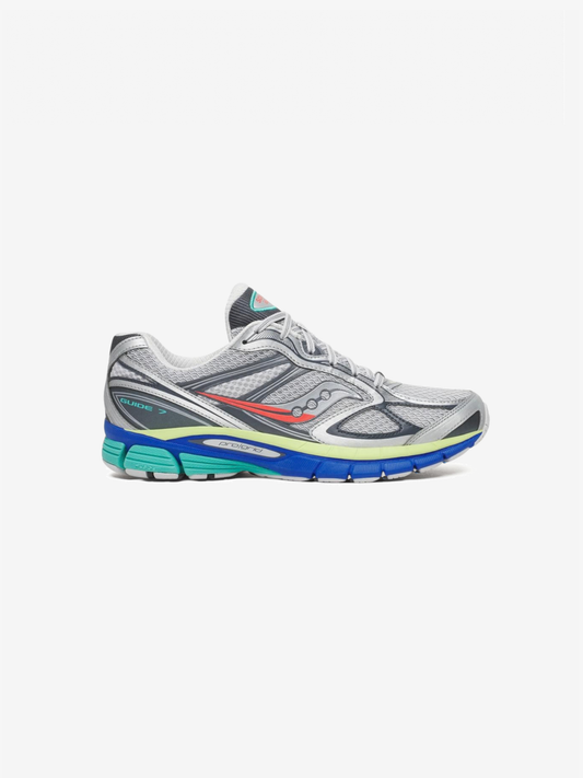 Saucony Guide 7 Trainer - Silver / Multi from DripModa