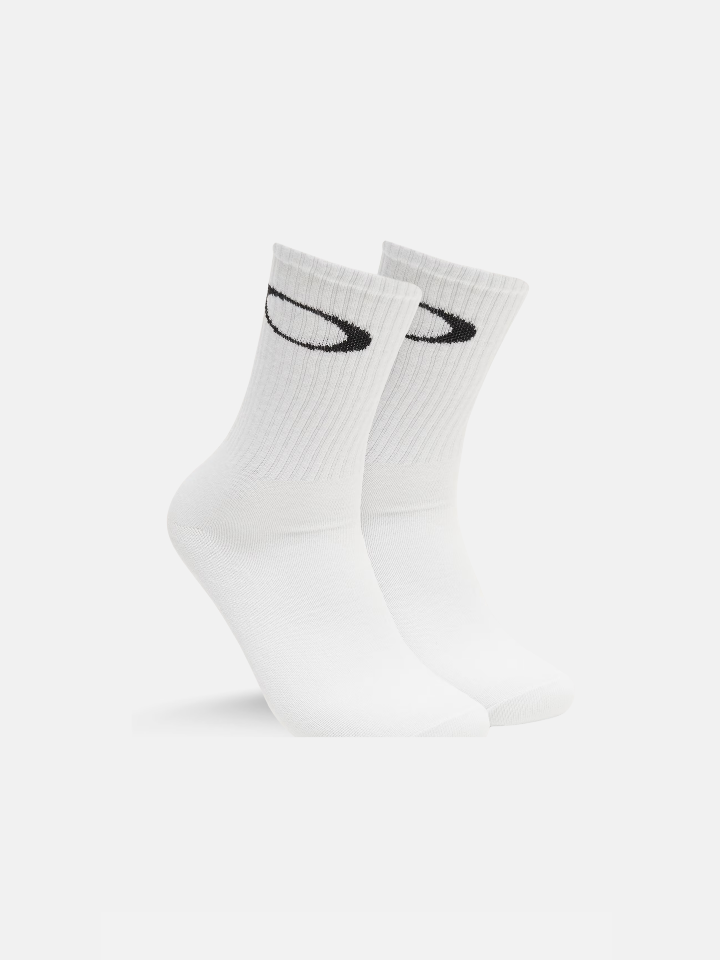 Oakley Ellipse Crew Sock 3 Pack - White from DripModa
