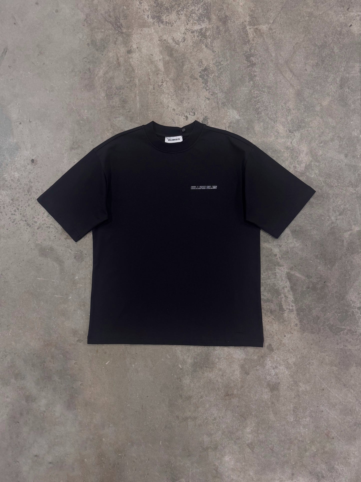 William Giles Logo T Shirt - Black