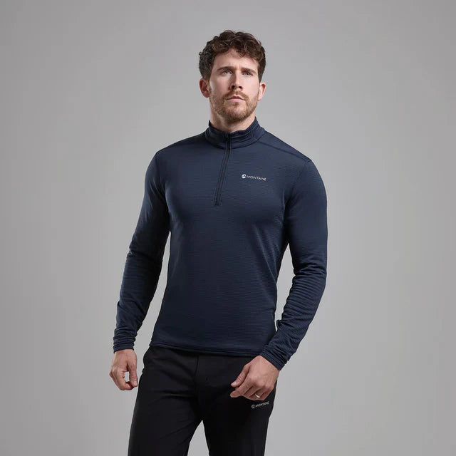 Montane Protium Lite Quarter Zip - Eclipse Blue