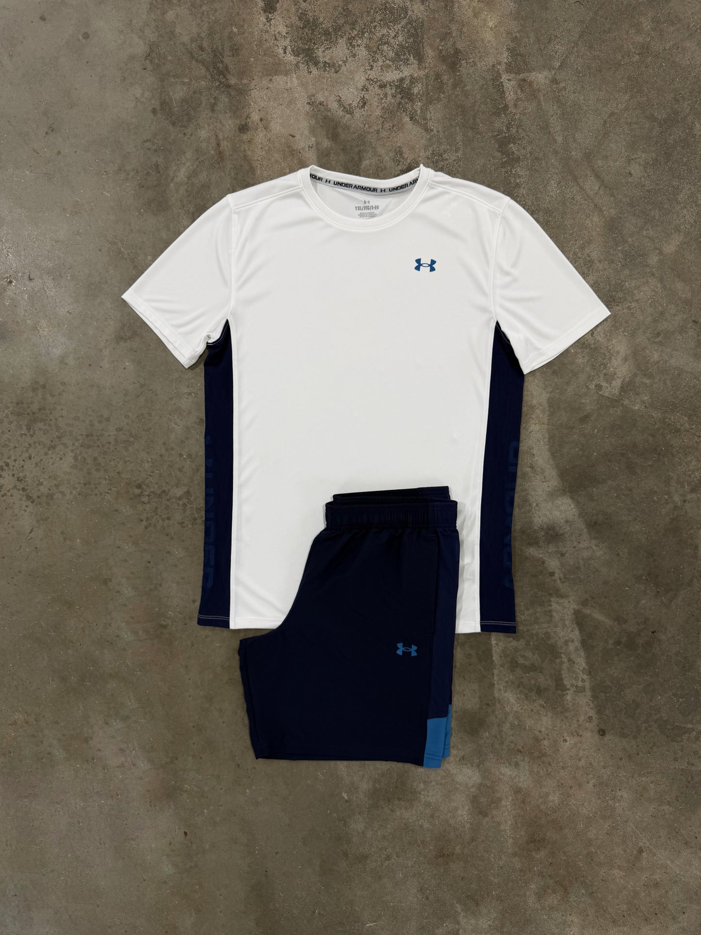 Under Armour Junior Utility Midnight Set - T Shirt / Short
