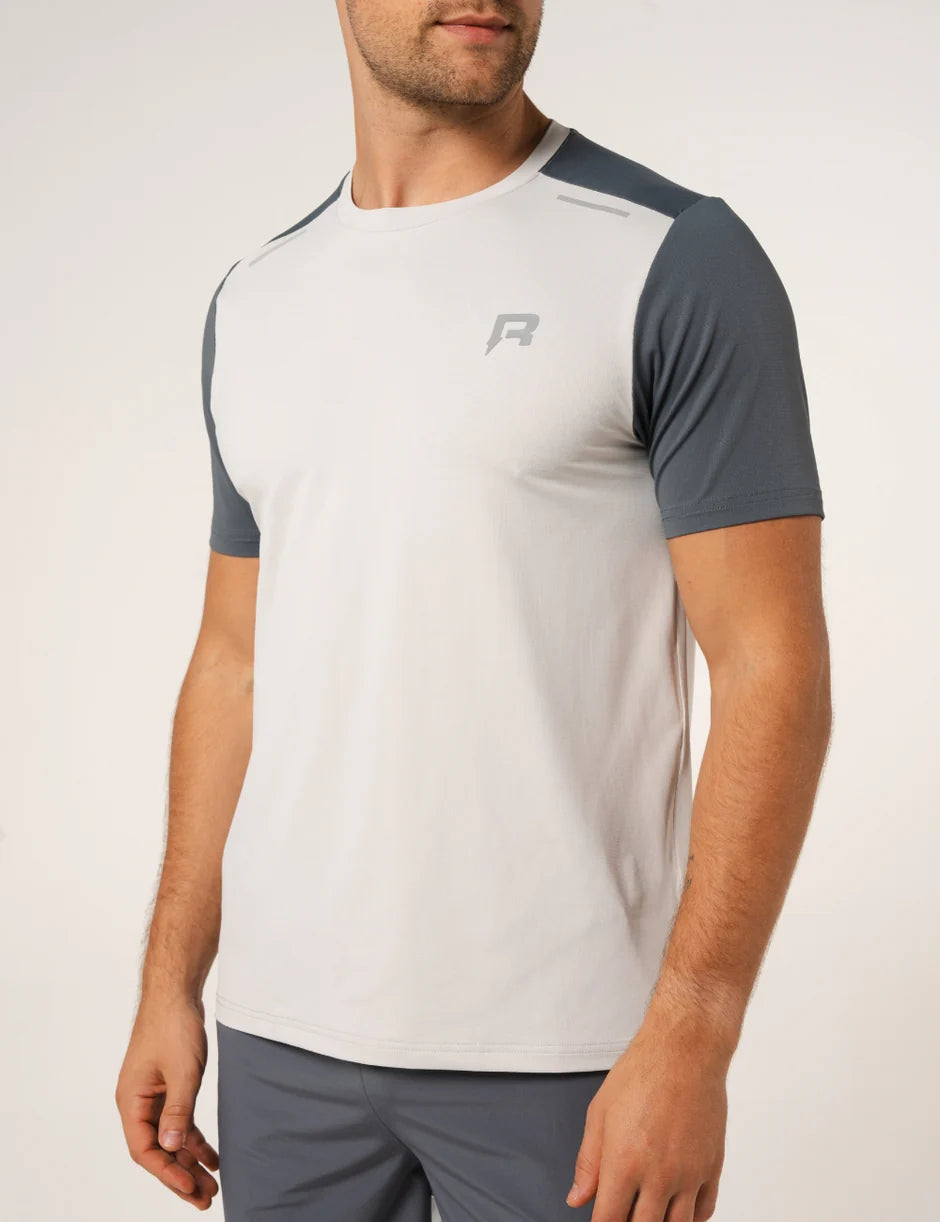 Reprimo Flight T Shirt - Vapour Blue / Turbulence from DripModa