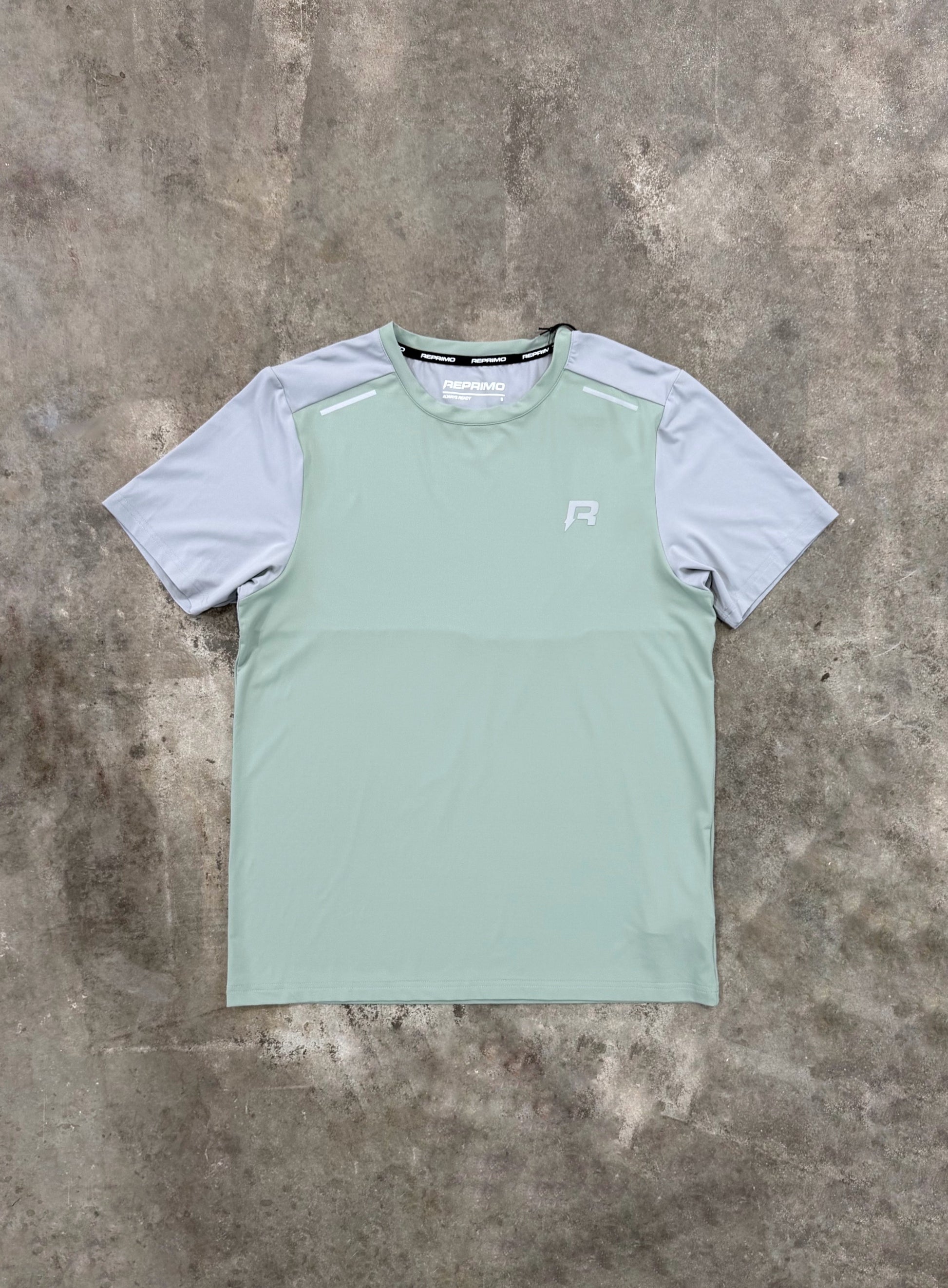 Reprimo Flight T Shirt - Iceberg / Sleet from Dripmoda