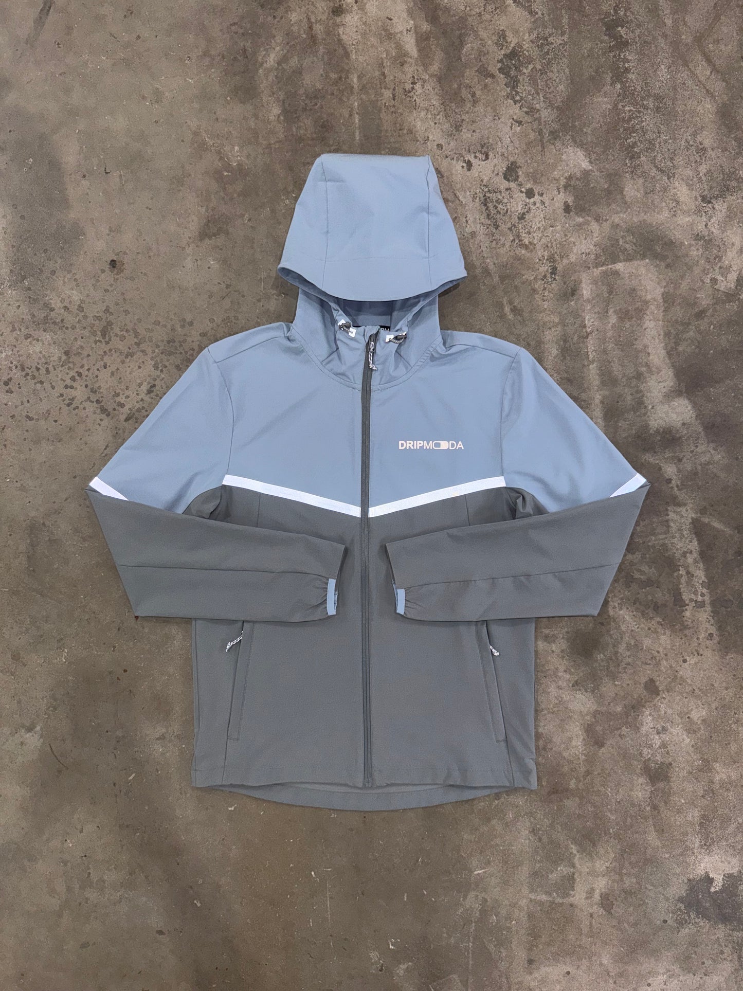 Dripmoda Elevate Jacket - Sky Grey