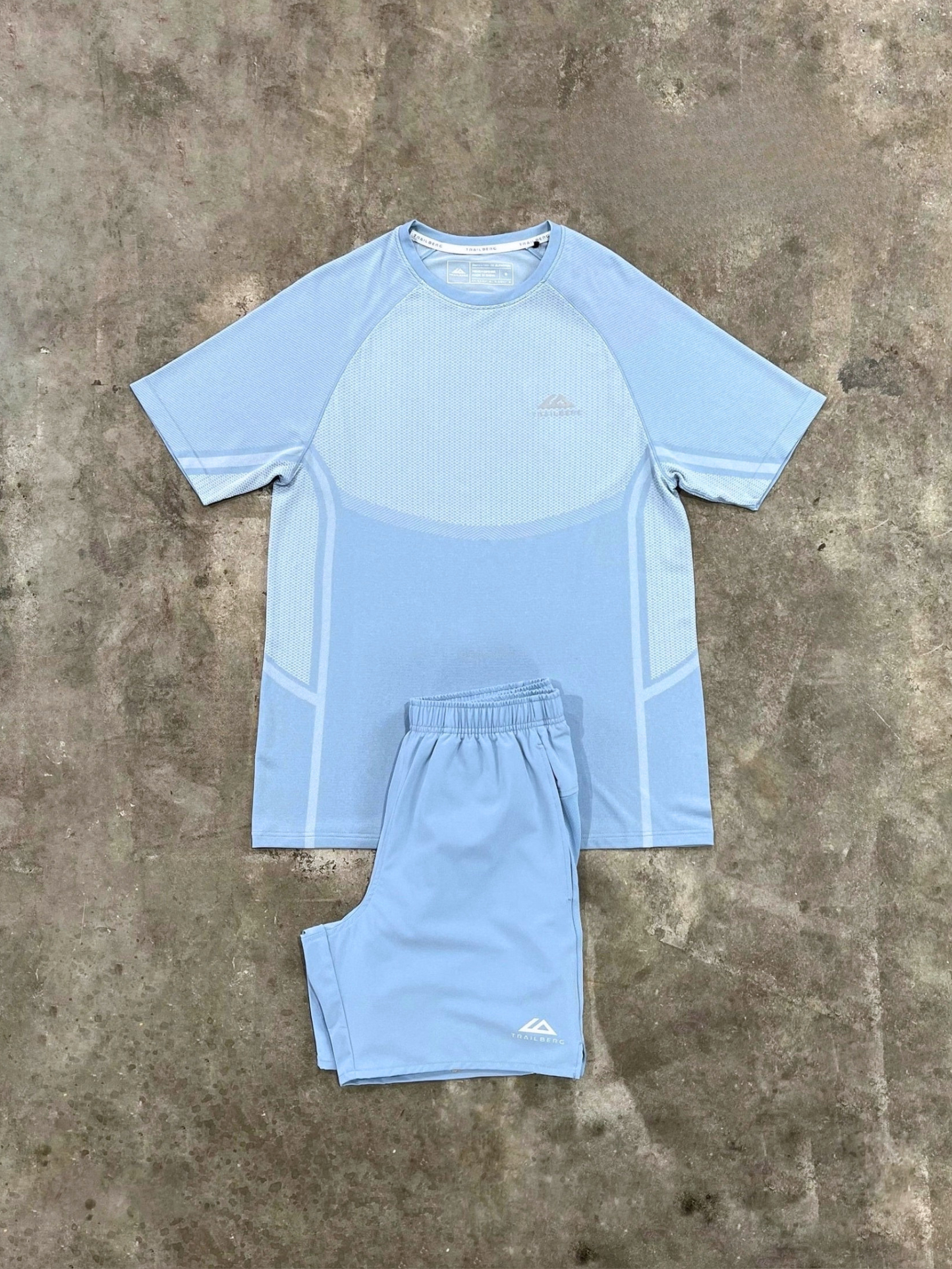 Trailberg Fusion Dune Blue Seamless Set - T Shirt / Short
