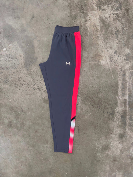 Under Armour Velociti Storm Pant - Charcoal / Crimson
