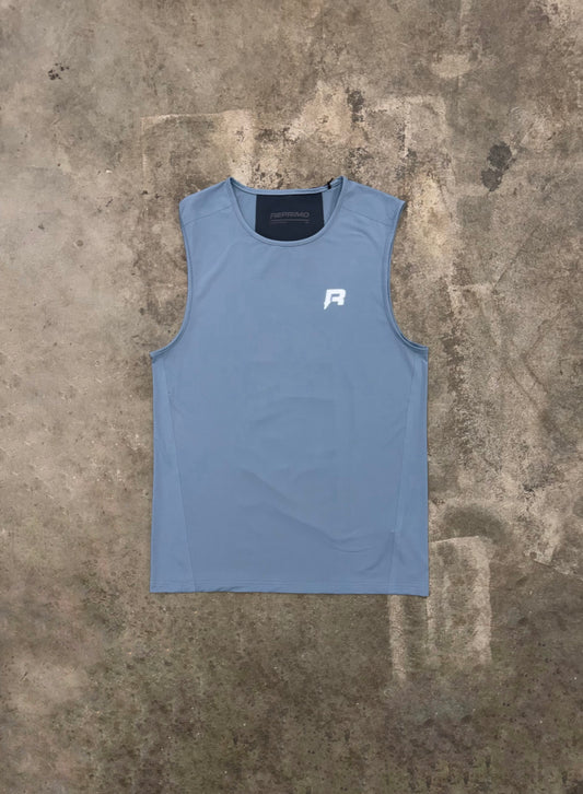 Reprimo Clima Tank Top - Dusty / Ink Blue from DripModa