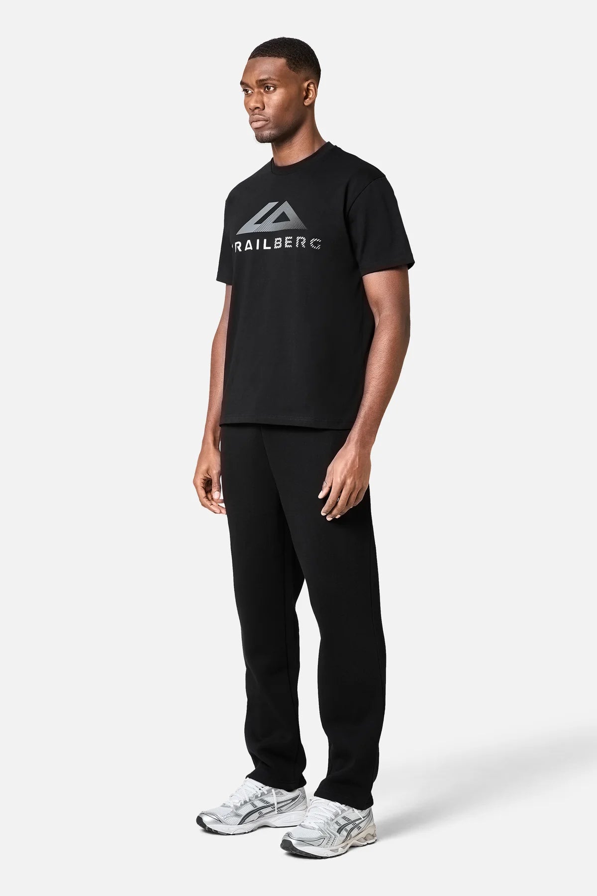 Trailberg Fraction Cotton T Shirt - Black