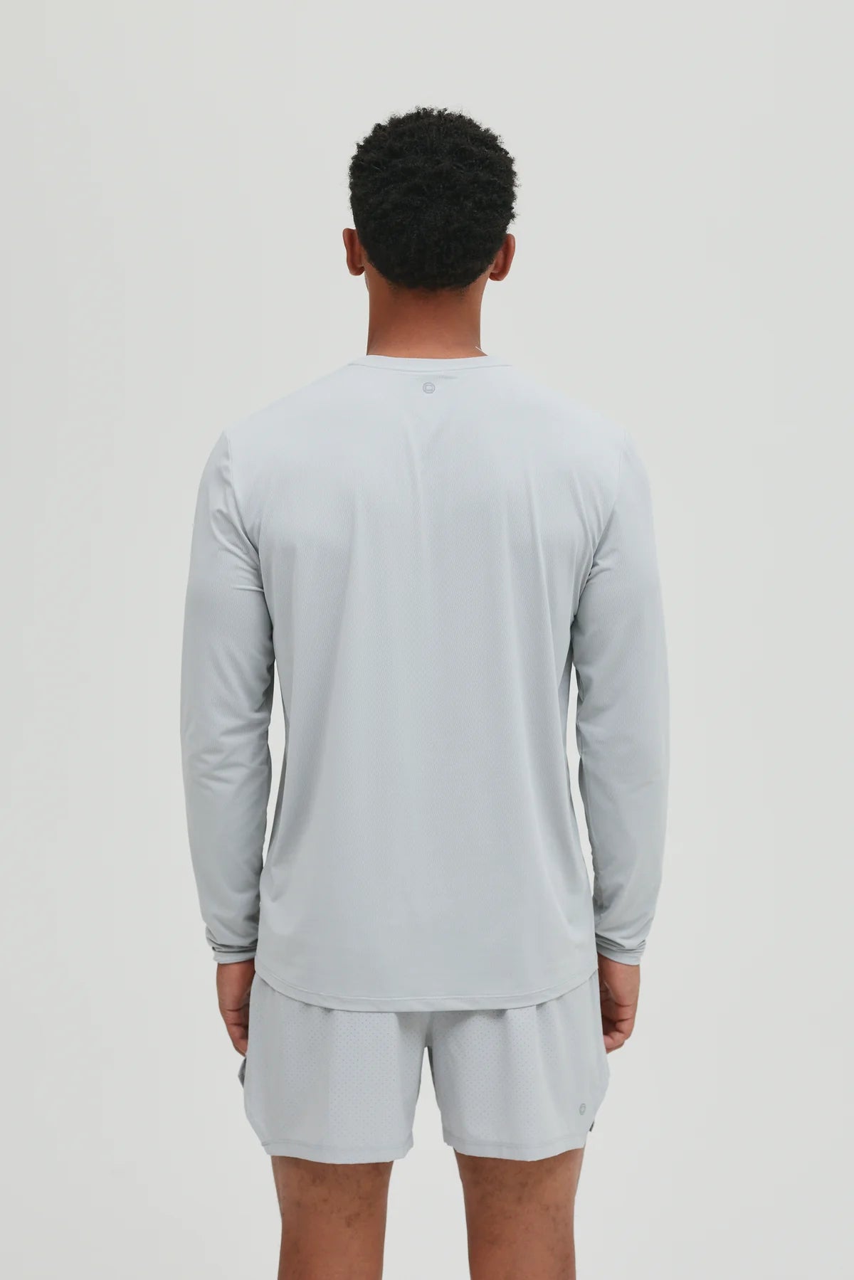 Condition Aero Light Grey Long Sleeve Set - T Shirt / Short