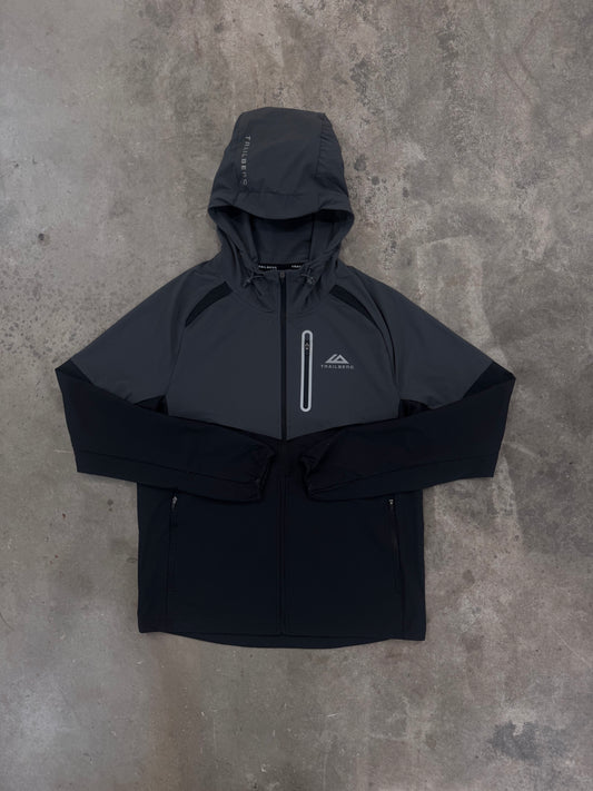 Trailberg AW25 Cloud Jacket - Black / Volcano Grey