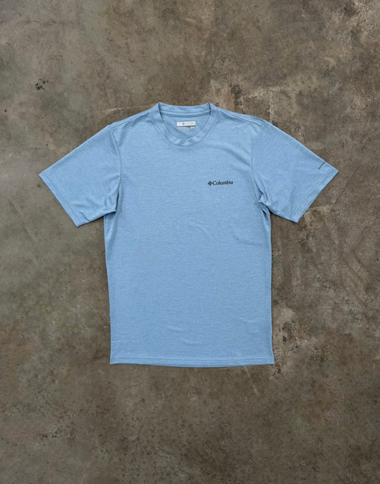 Columbia Hike Technical T Shirt - Blue Heather from DripModa