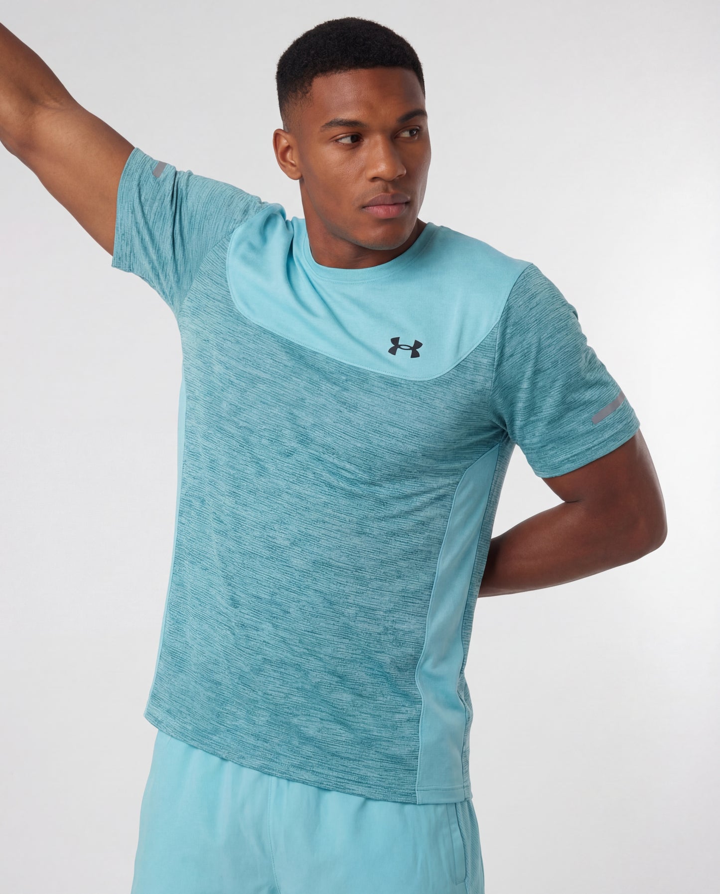 Under Armour Utility Blue Set - T Shirt / Short
