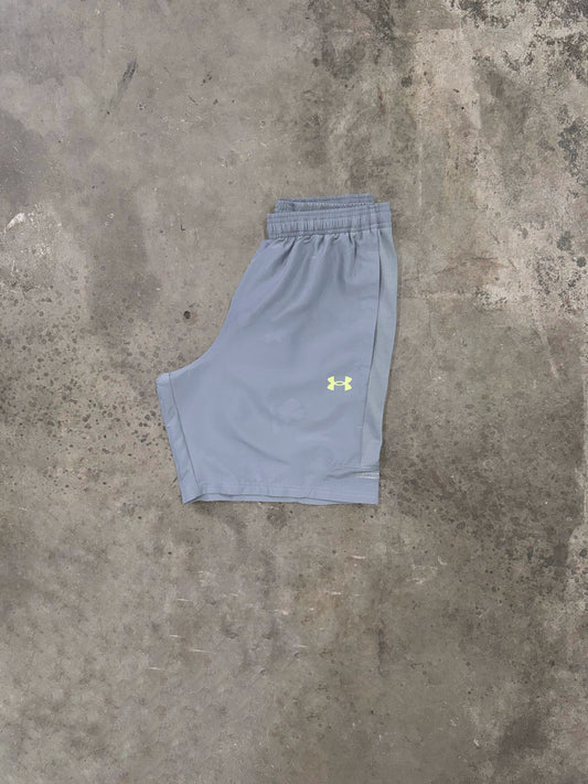 Under Armour Tech Utility Shorts - Lumos Lime / Grey