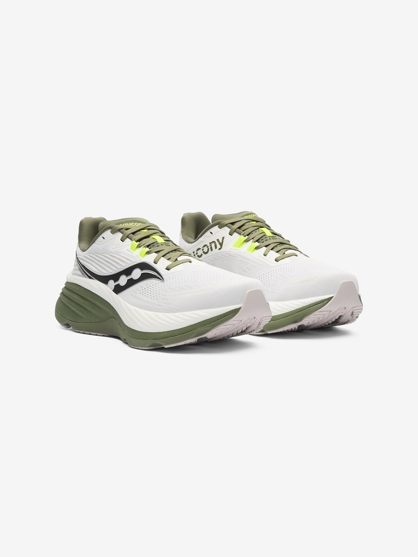 Saucony Hurricane 24 Trainer - White / Green