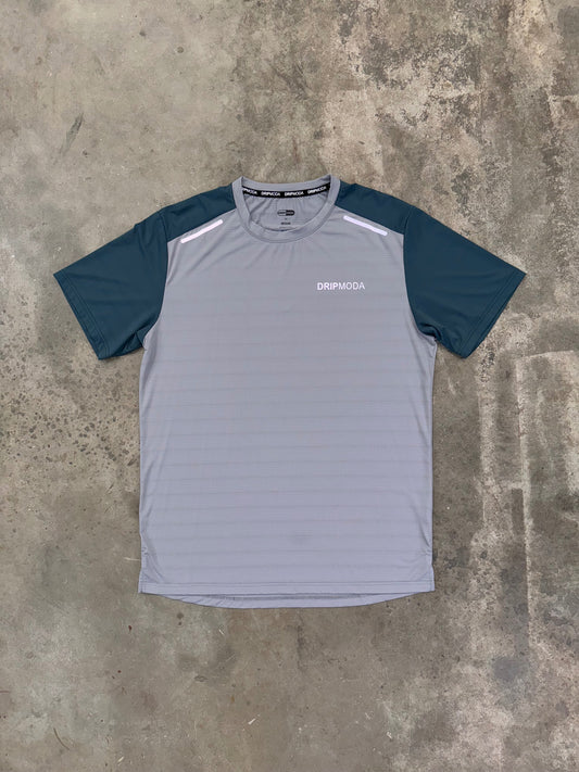 DripModa Accelerate T Shirt - Grey