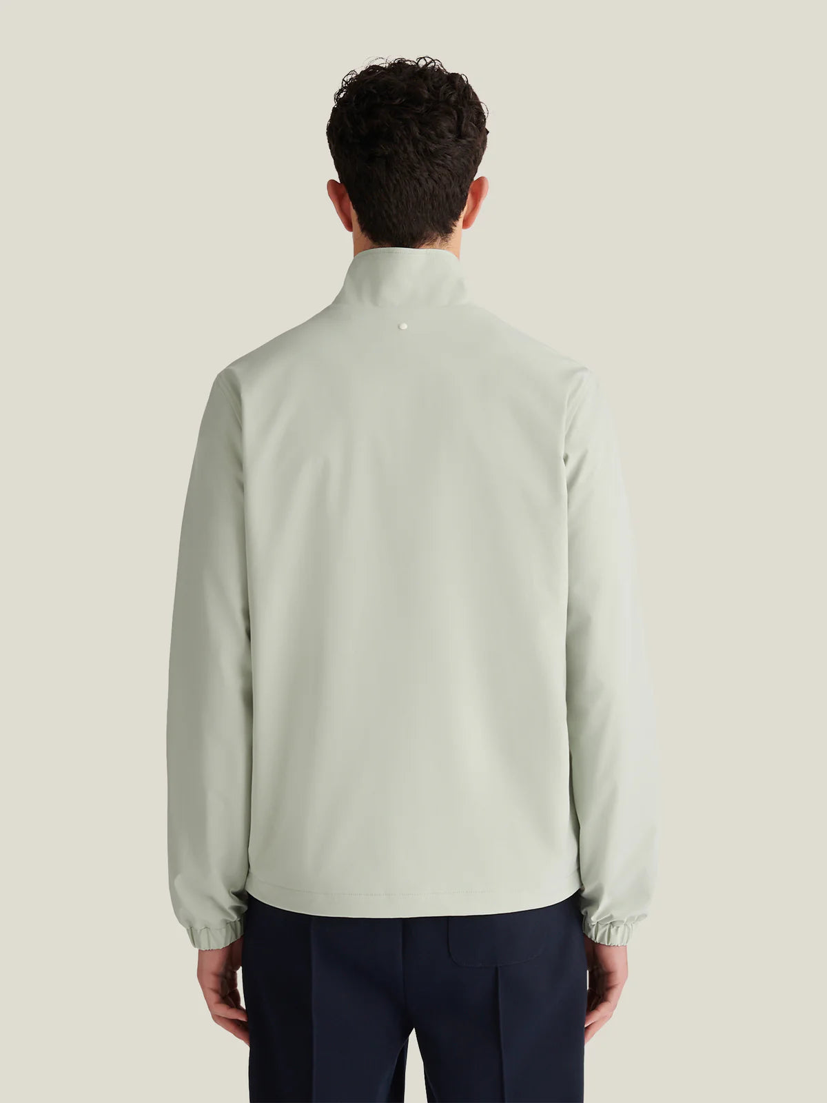 Peckham Rye Zip Jacket - Aqua Grey from DripModa