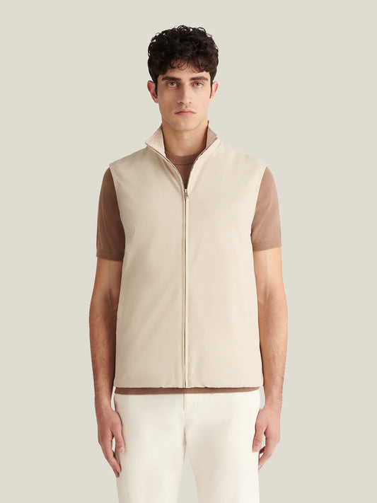 Peckham Rye Zip Vest - Peyote from DripModa