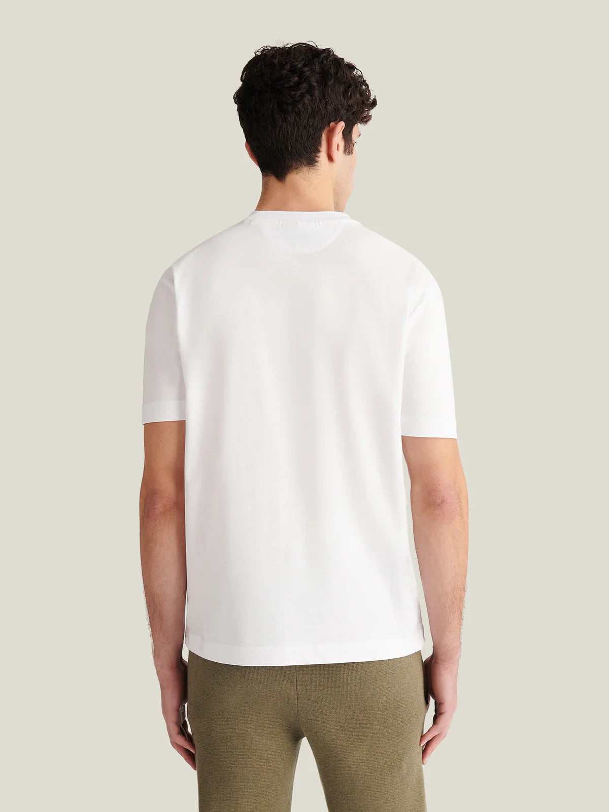 Peckham Rye Mercerised T Shirt - White from DripModa