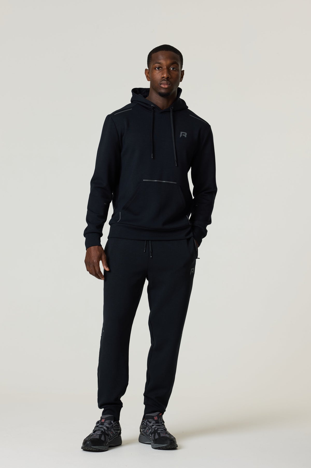 Reprimo Black Motion Tracksuit - Hoodie / Jogger from DripModa