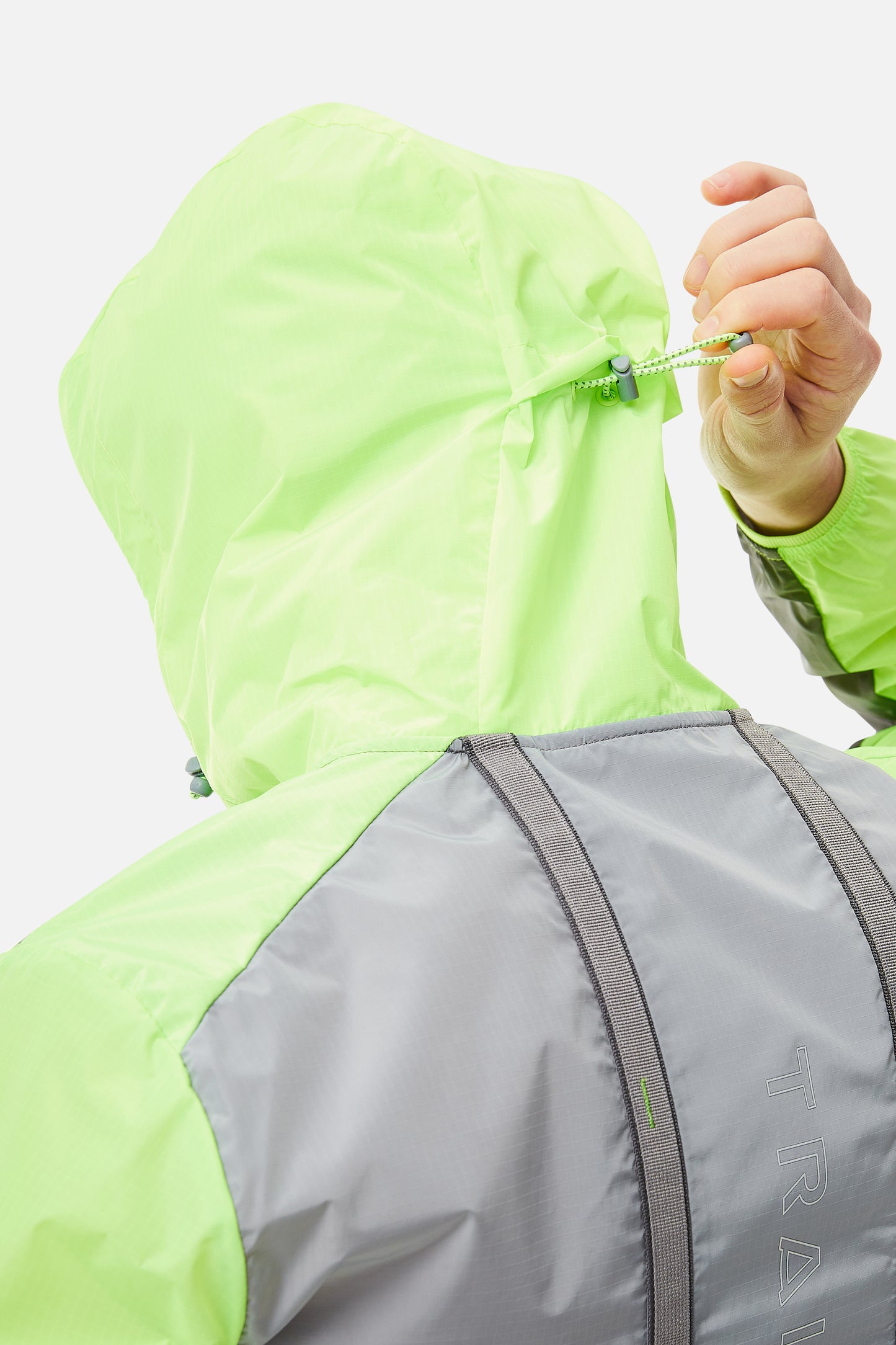 Trailberg Triathlon Jacket - Monument / Neon Lime