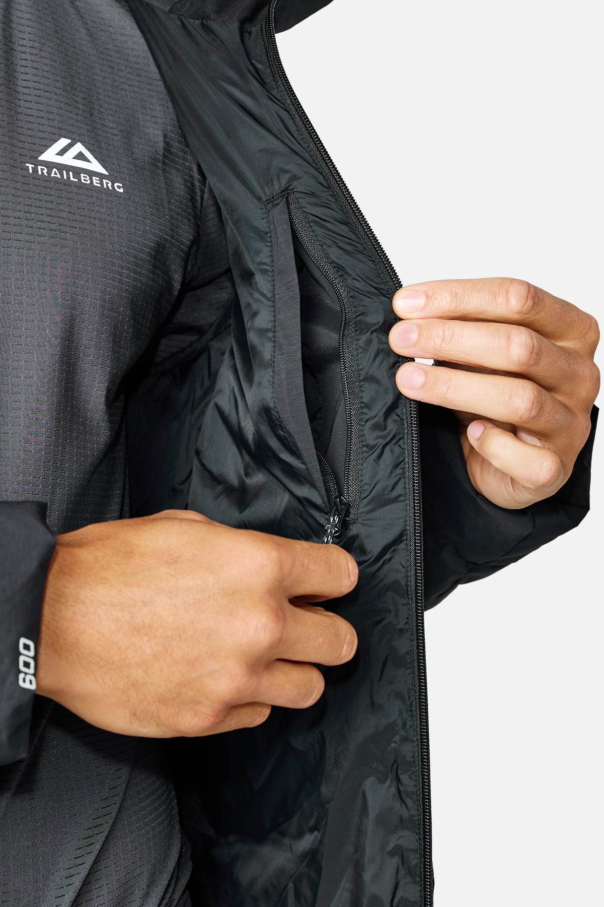 Trailberg Thore Insulated Puffer Jacket - Black