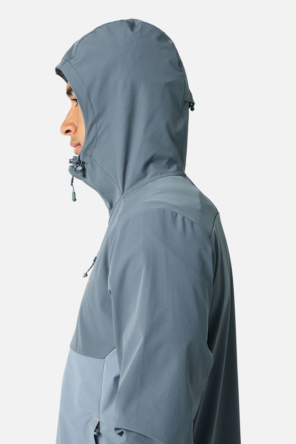 Trailberg Oberland Hood - Ash Grey / Melon Sorbet from DripModa
