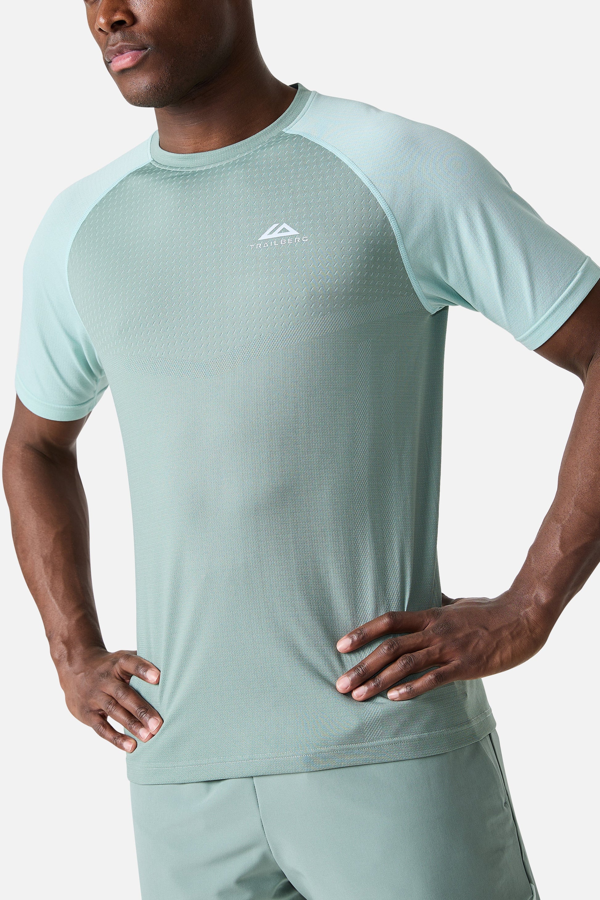 Trailberg Rapid Dash T Shirt - Willow Green from Dripmoda