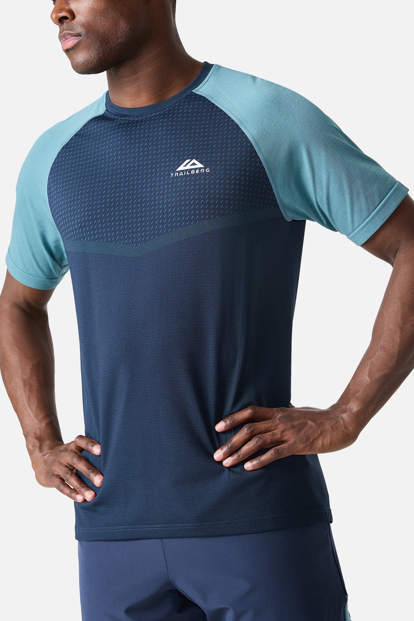 Trailberg Rapid Dash Seamless T Shirt - Storm / Breeze