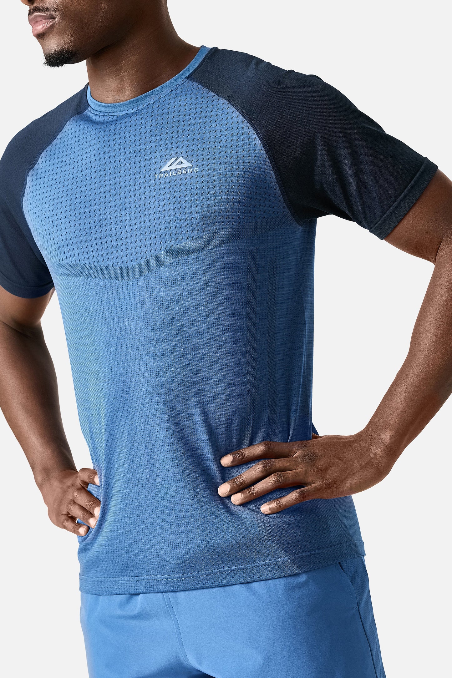 Trailberg Rapid Dash Seamless T Shirt - Voltage Blue