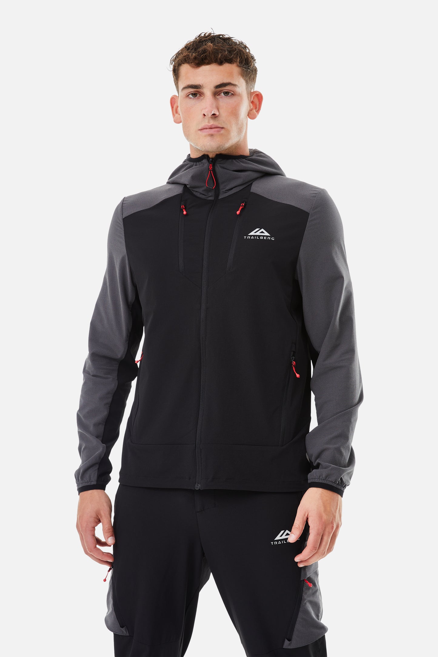 Trailberg Black / Grey Faltenjura Tracksuit - Jacket / Pant