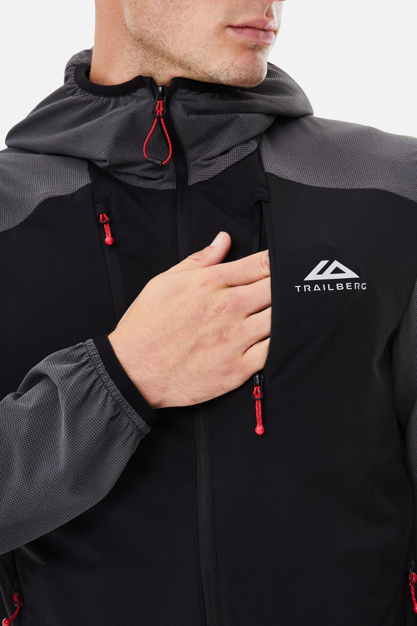 Trailberg Black / Grey Faltenjura Tracksuit - Jacket / Pant