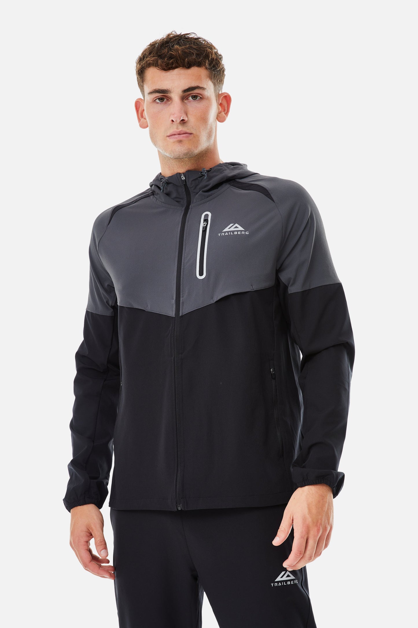 Trailberg AW25 Cloud Jacket - Black / Volcano Grey