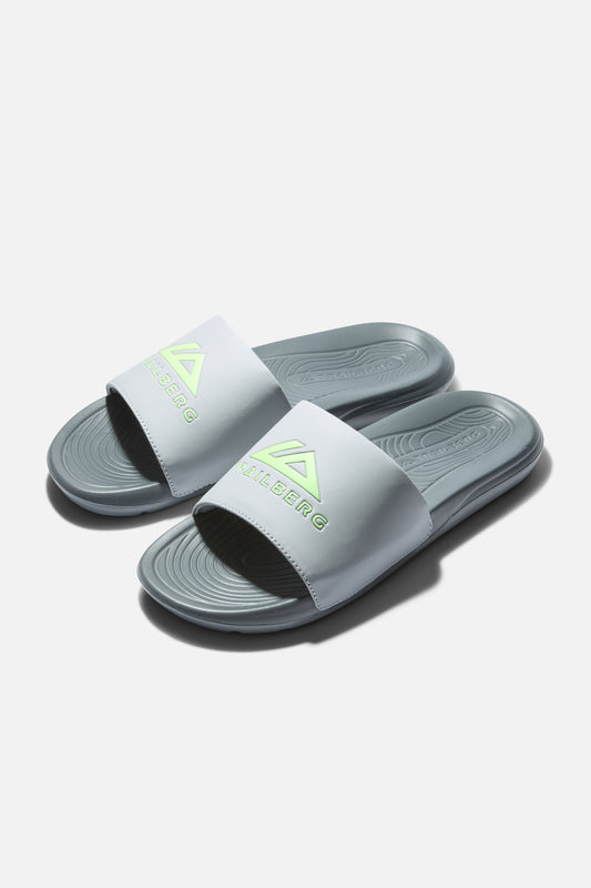 Trailberg Core Slides - Lunar Grey / Neon