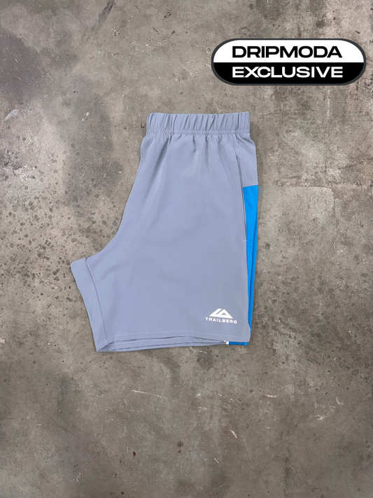 Trailberg Dimension Short - Grey / Atomic Blue