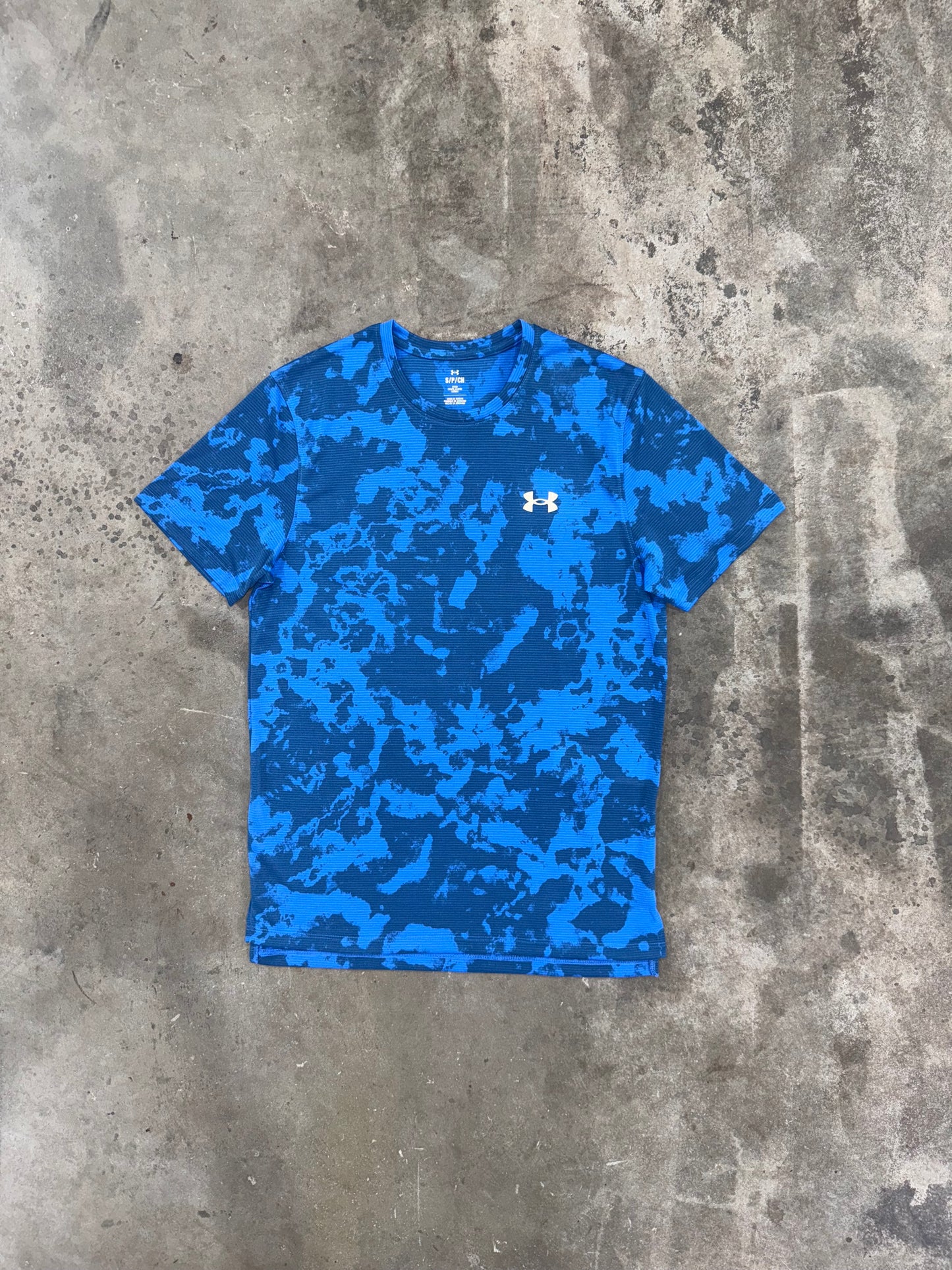 Under Armour Launch Blue Atlantis Set - T Shirt / Short